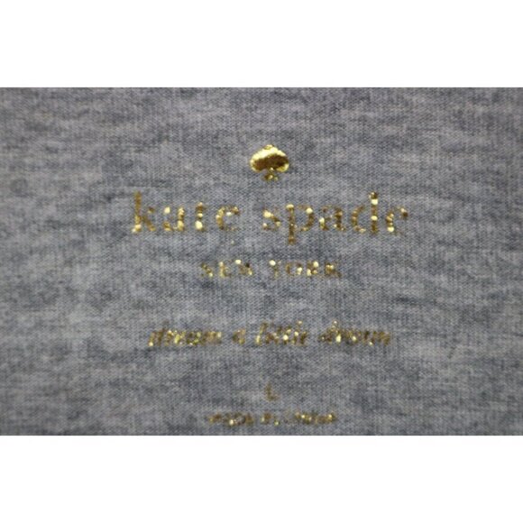 Kate Spade NY "Eat Cake For Breakfast" Sleep Shirt-Large-Quiet Luxury-Soft - Picture 9 of 10
